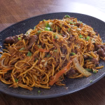 Wokade nudlar - Biff Chow mein