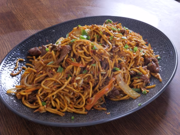 Wokade nudlar - Biff Chow mein